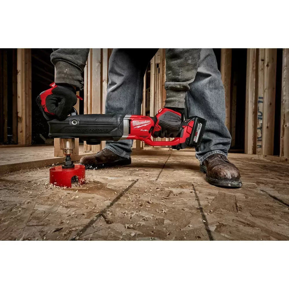Milwaukee Pre-Sale 2809-20 M18 FUEL 18V 1/2 Inch Super Hawg Right Angle Drill - Bare Tool