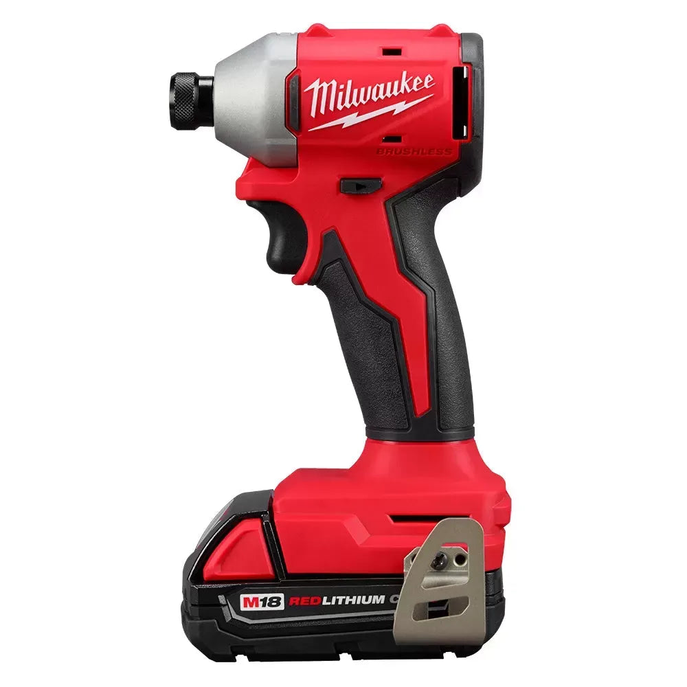 Milwaukee Pre-Sale 3650-21P M18 18V 1/4" Compact Hex Impact Driver Kit