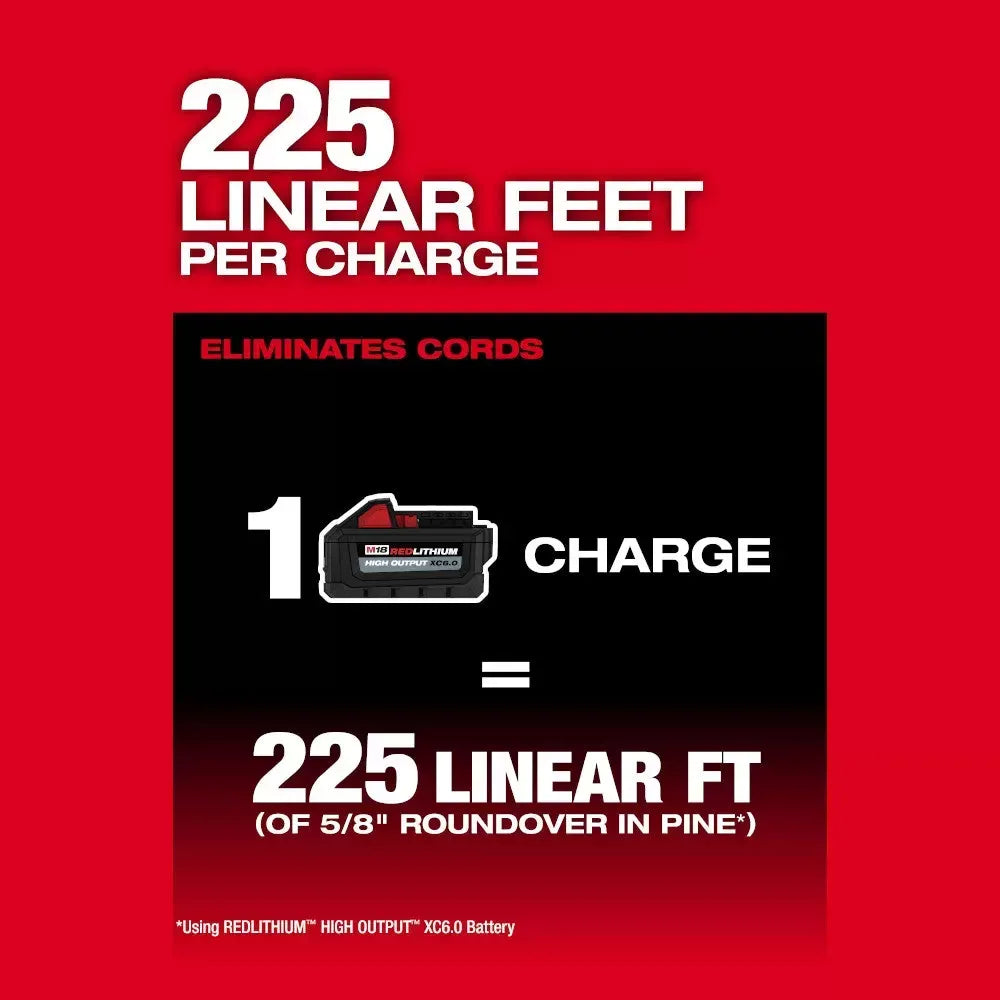 Milwaukee 2838-20 M18 FUEL 18V 1/2" Cordless Lithium-Ion Router - Bare Tool