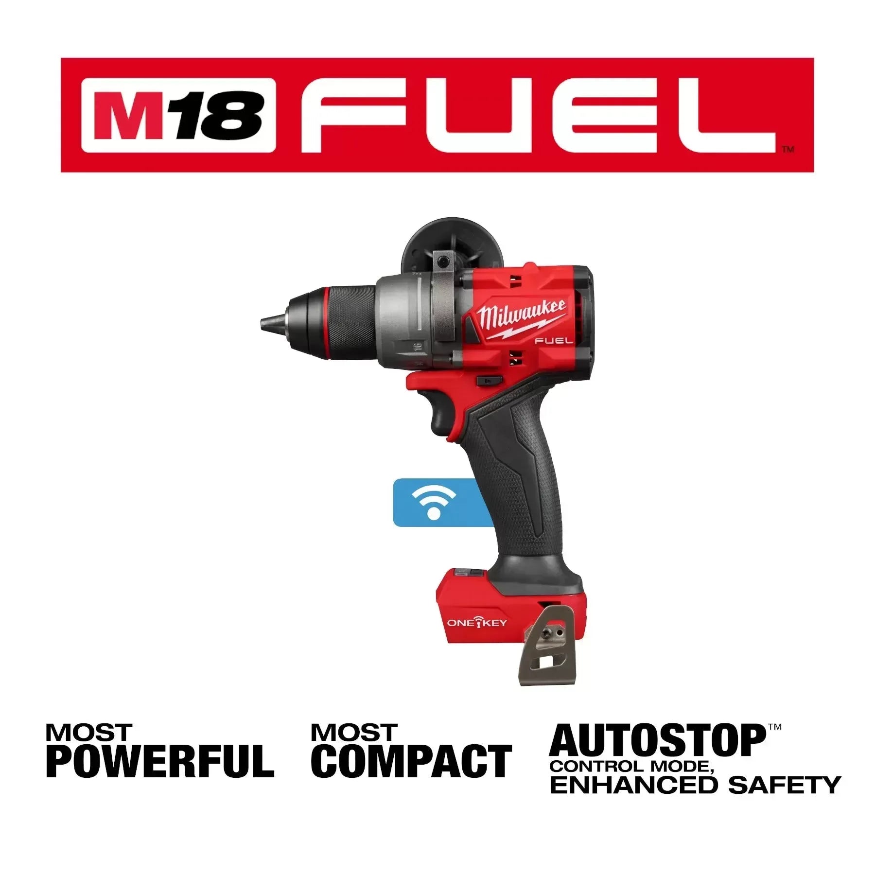 Milwaukee Pre-Sale Pre-Sale 2906-20 M18 FUEL 18V 1/2" Hammer Drill/Driver w/ ONE-KEY - Bare Tool