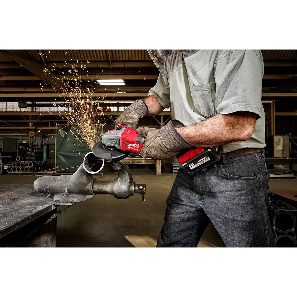 Milwaukee Pre-Sale 2981-20 M18 FUEL 18V 4-1/2 - 6 Inch Slide Switch Grinder, Bare Tool