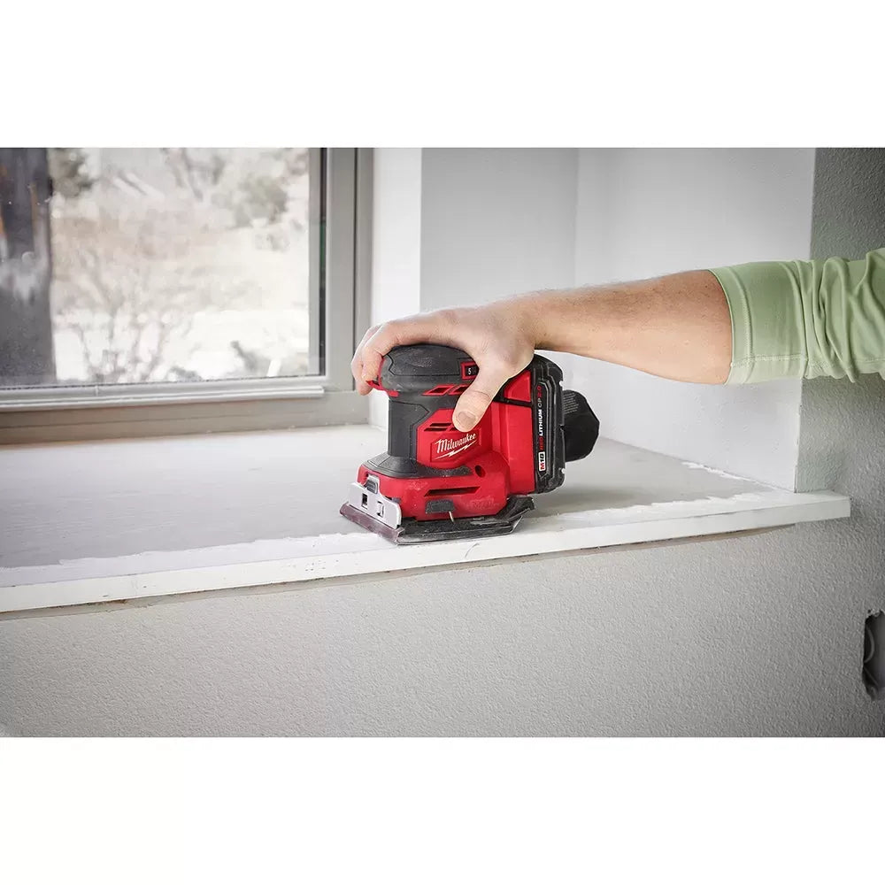 Milwaukee 2649-20 M18 18V 1/4" Cordless Orbital Sheet Sander - Bare Tool