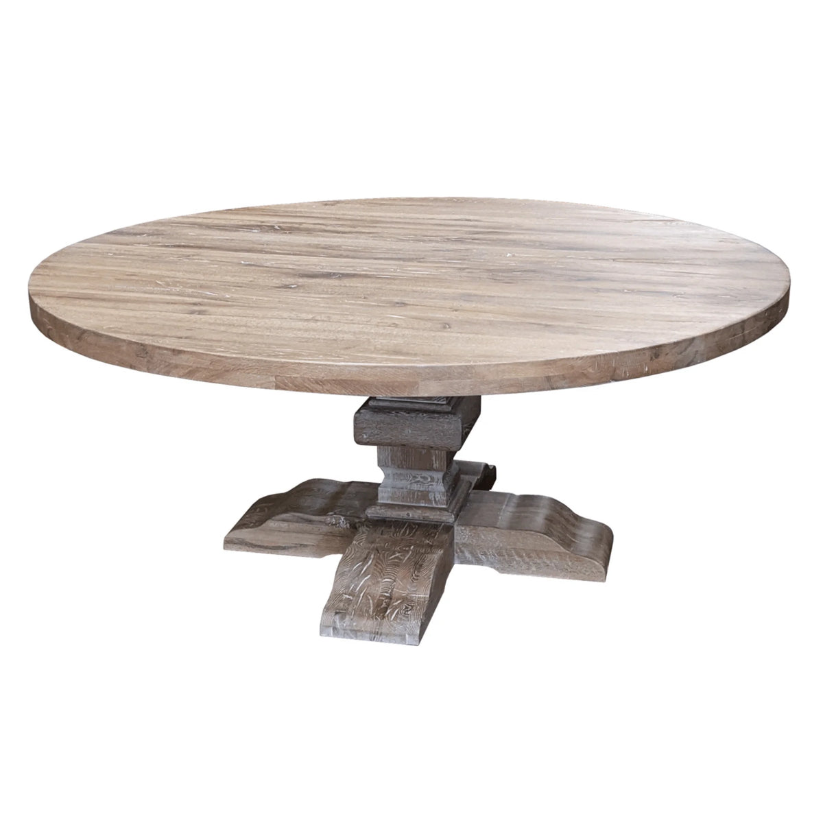 French Provincial Cottage Round Dining Table