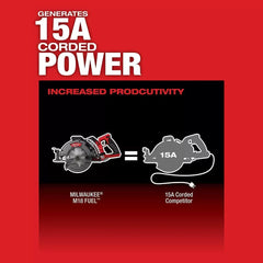 Milwaukee 2732-21HDSB M18 FUEL 18V 7-1/4" Circular Saw Kit w/ 25 Saw Blades