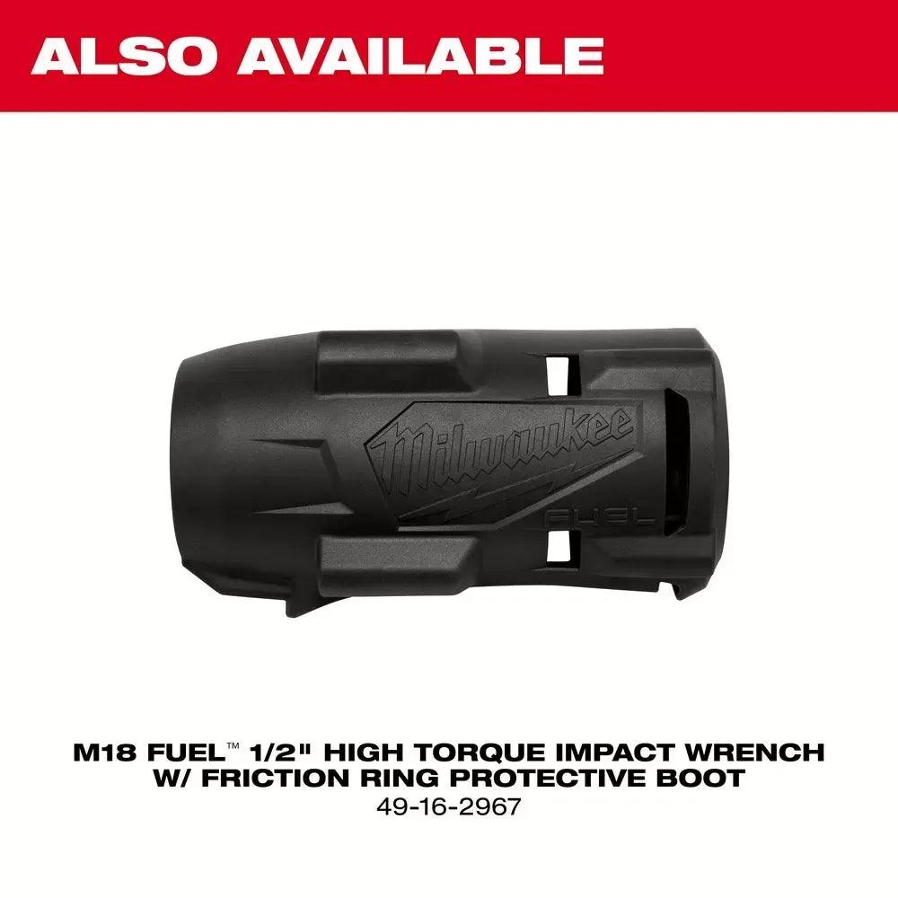 Milwaukee Pre-Sale 2967-22 M18 FUEL 18V 1/2" High Torque Impact Wrench Friction Ring Kit