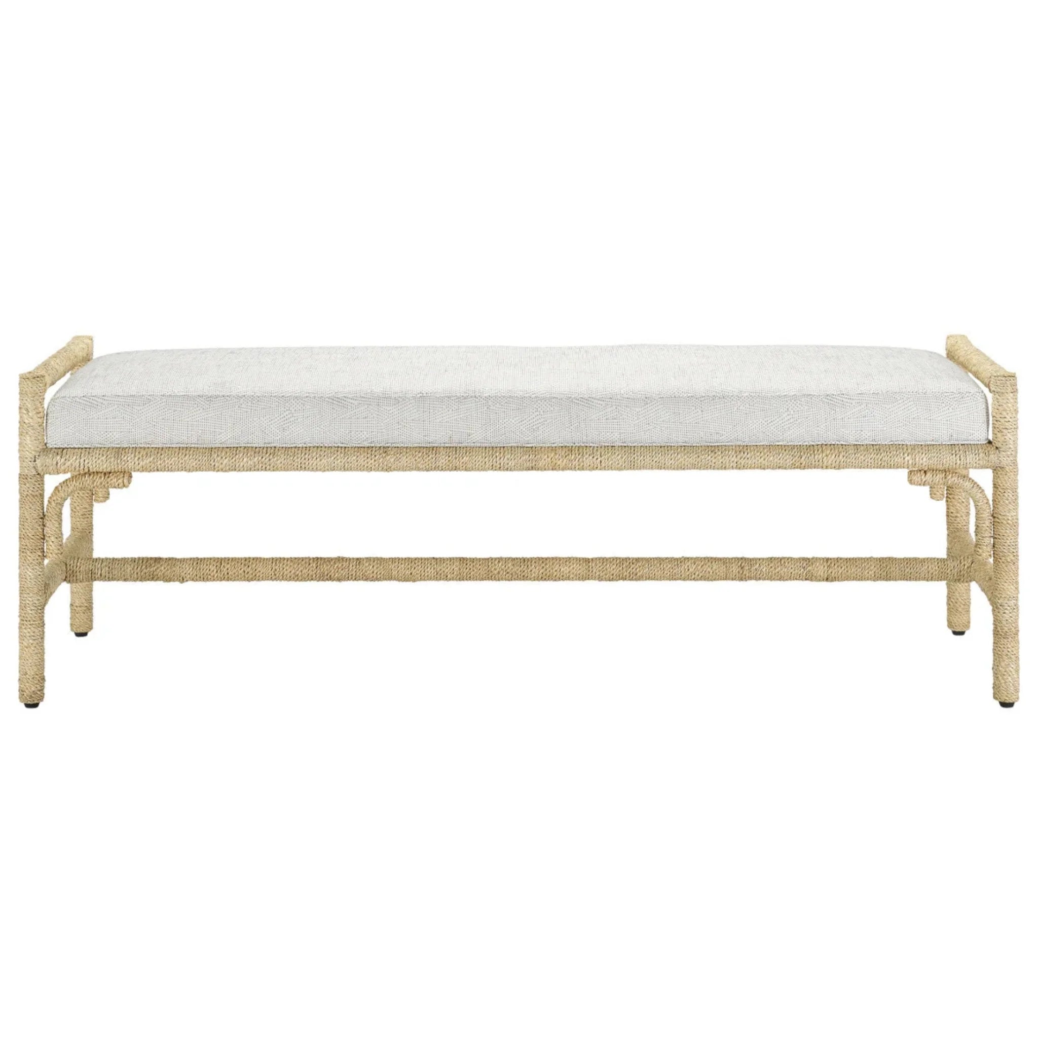 Portofino Natural Rope Bench