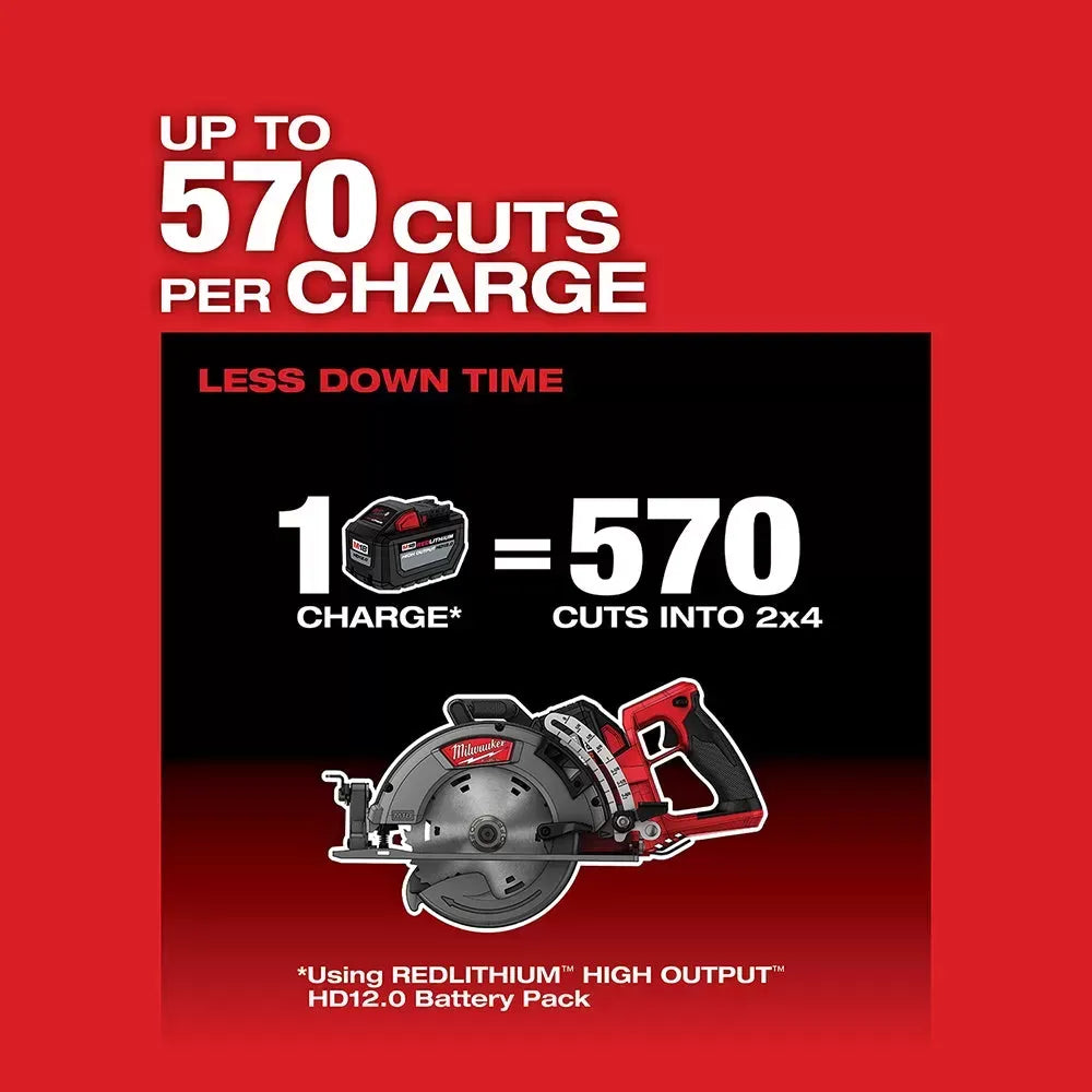Milwaukee 2830-20SB M18 FUEL 18V 7-1/4" Circular Saw w/ 25 Circular Saw Blades