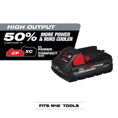 Milwaukee 48-11-1835 M18 18V 3.0Ah REDLITHIUM High Output Compact Battery Pack