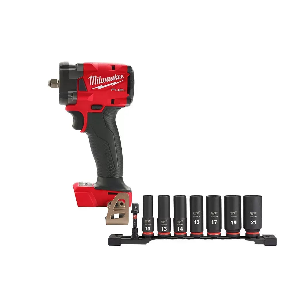 Milwaukee Pre-Sale 2854-20MET M18 FUEL 18V 3/8" Impact Wrench w/ 8 -PC Metric Sockets