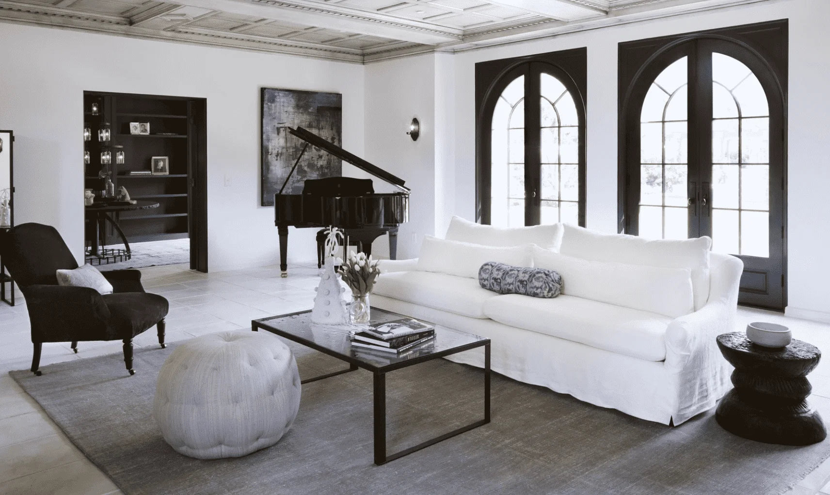 Bermuda Slipcovered Fabric Sofa