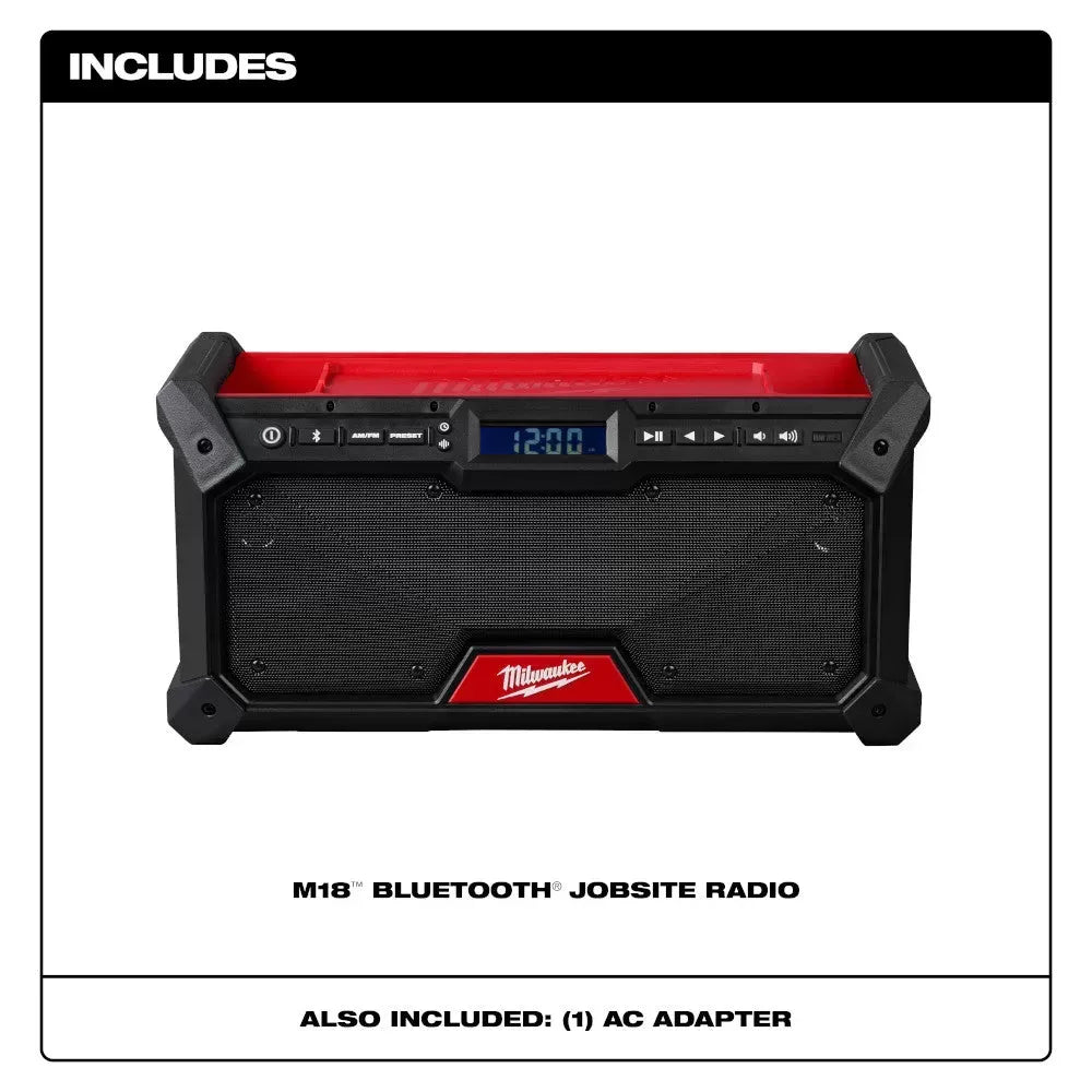Milwaukee Pre-Sale 2952-20 M18 18V Bluetooth Jobsite Radio - Bare Tool