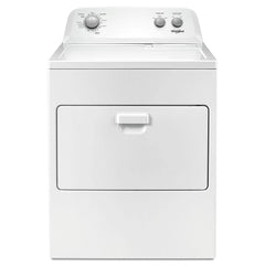 Top Load Electric Dryer with AutoDry System - Large Capacity Clothes Dryer with Wrinkle Shield & Hamper Door
