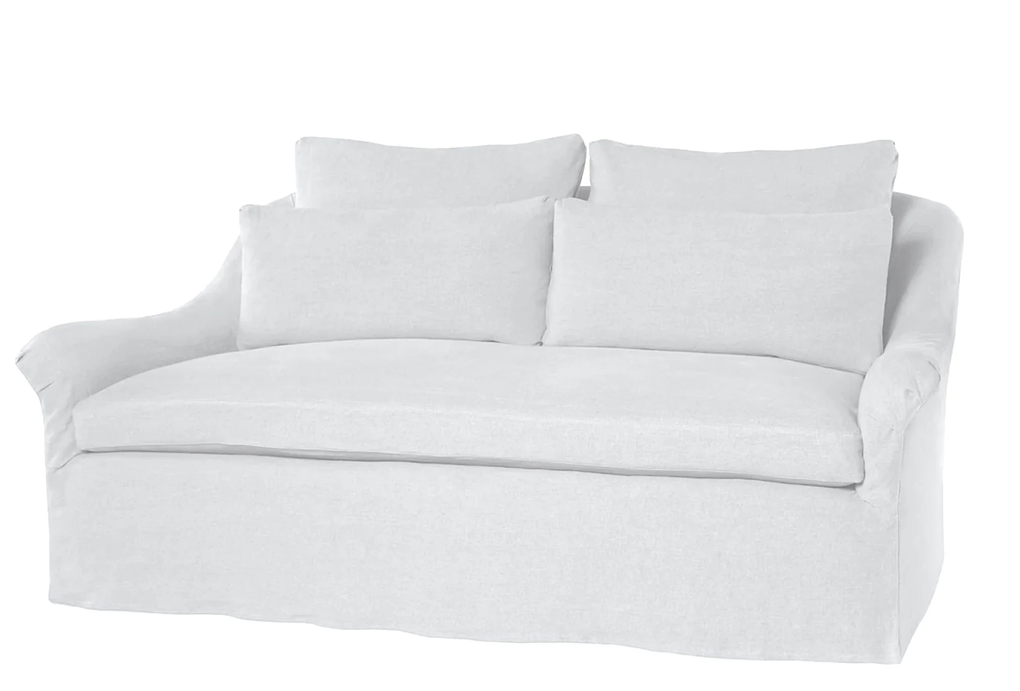 Bermuda Slipcovered Fabric Sofa