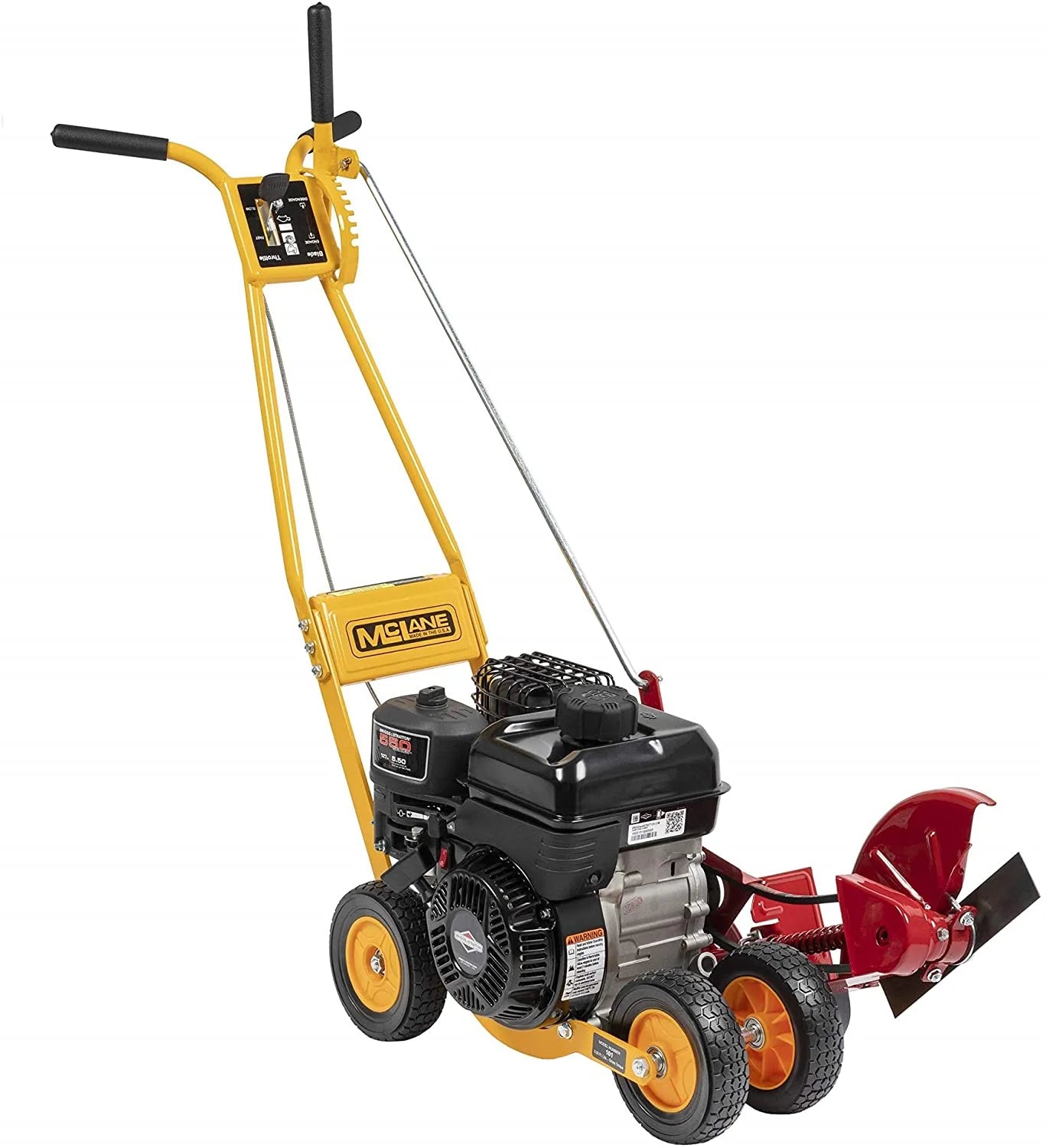 McLane 9-Inch Gas Lawn Edger with 5.50 Gross Torque Engine, Blade Depth Control, Adjustable Cutting Angle