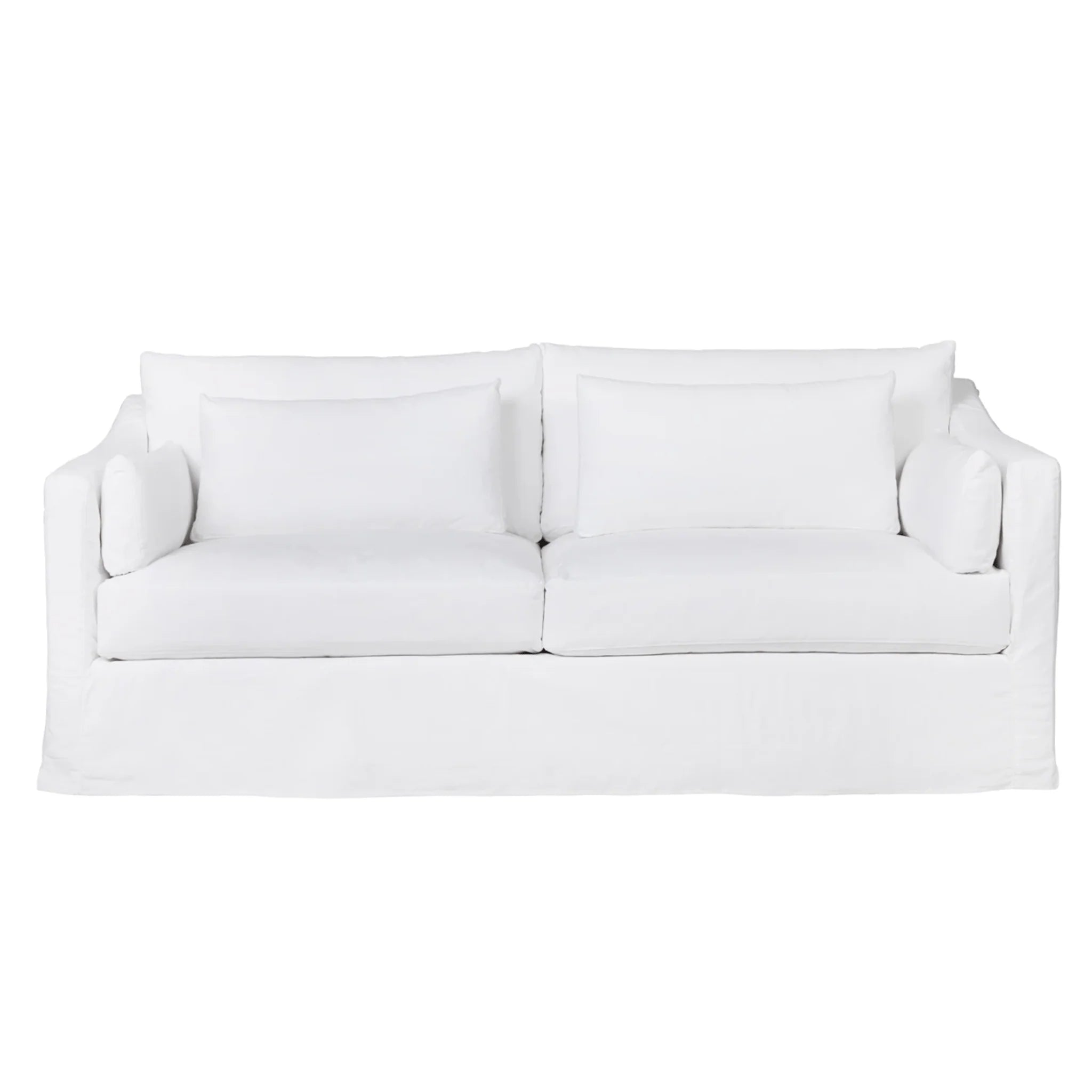 Maui Deluxe Slipcovered Fabric Sofa