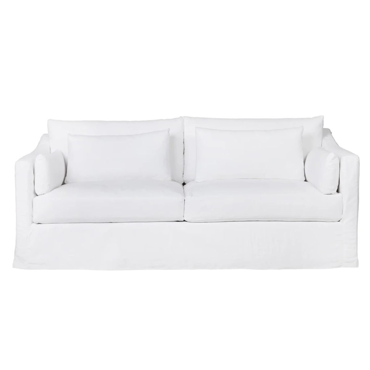 Maui Deluxe Slipcovered Fabric Sofa