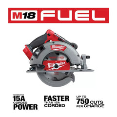 Milwaukee 2732-20 M18 FUEL 18V 7-1/4" Circular Saw w/ SAWZALL Reciprocating Saw