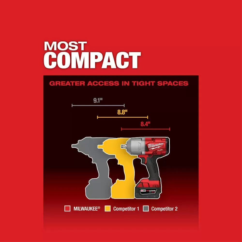 Milwaukee Pre-Sale 2767-20 M18 FUEL 18V 1/2-Inch Friction Ring Impact Wrench - Bare Tool