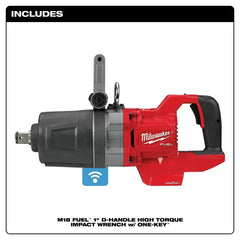Milwaukee Pre-Sale 2868-20 M18 FUEL 18V 1" D-Handle High Torque Impact Wrench - Bare Tool