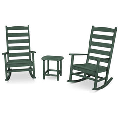 Shaker 3-Piece Porch Rocking Chair Set