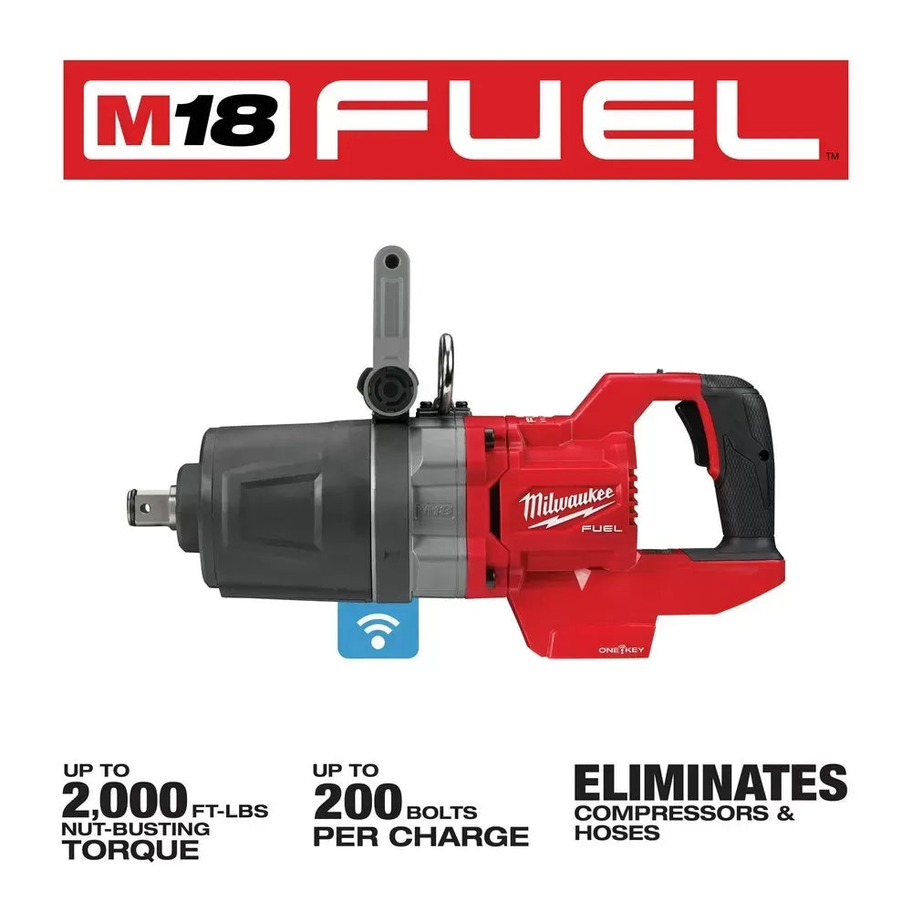 Milwaukee Pre-Sale 2868-20 M18 FUEL 18V 1" D-Handle High Torque Impact Wrench - Bare Tool