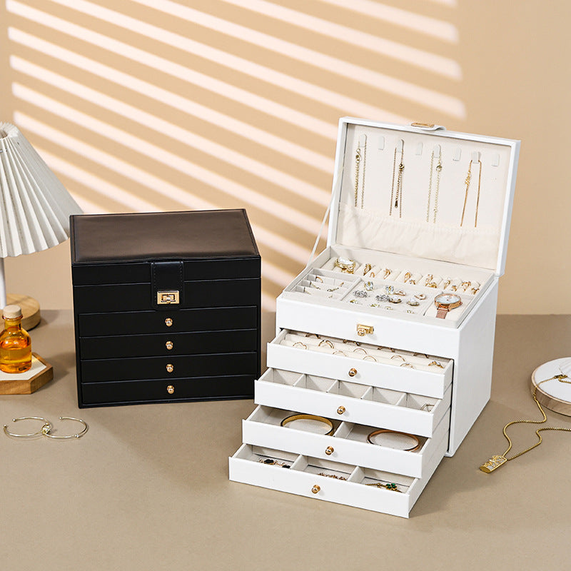Diamond-Shaped Anti-Oxidation Premium Jewelry Box