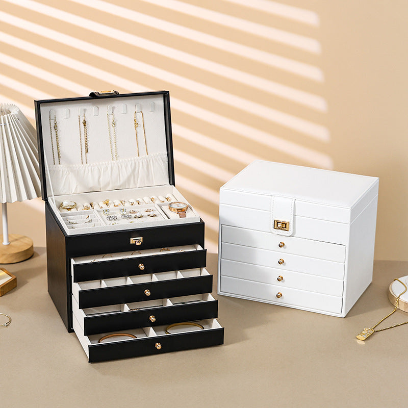 Diamond-Shaped Anti-Oxidation Premium Jewelry Box