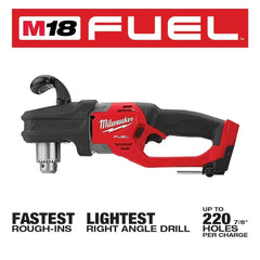 Milwaukee Pre-Sale 2807-20 M18 FUEL 18V 12" HOLE HAWG Right Angle Drill -Bare Tool