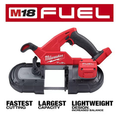 Milwaukee Pre-Sale 2829-20 M18 FUEL 18V Compact Band Saw w/ M18 FUEL Grinder