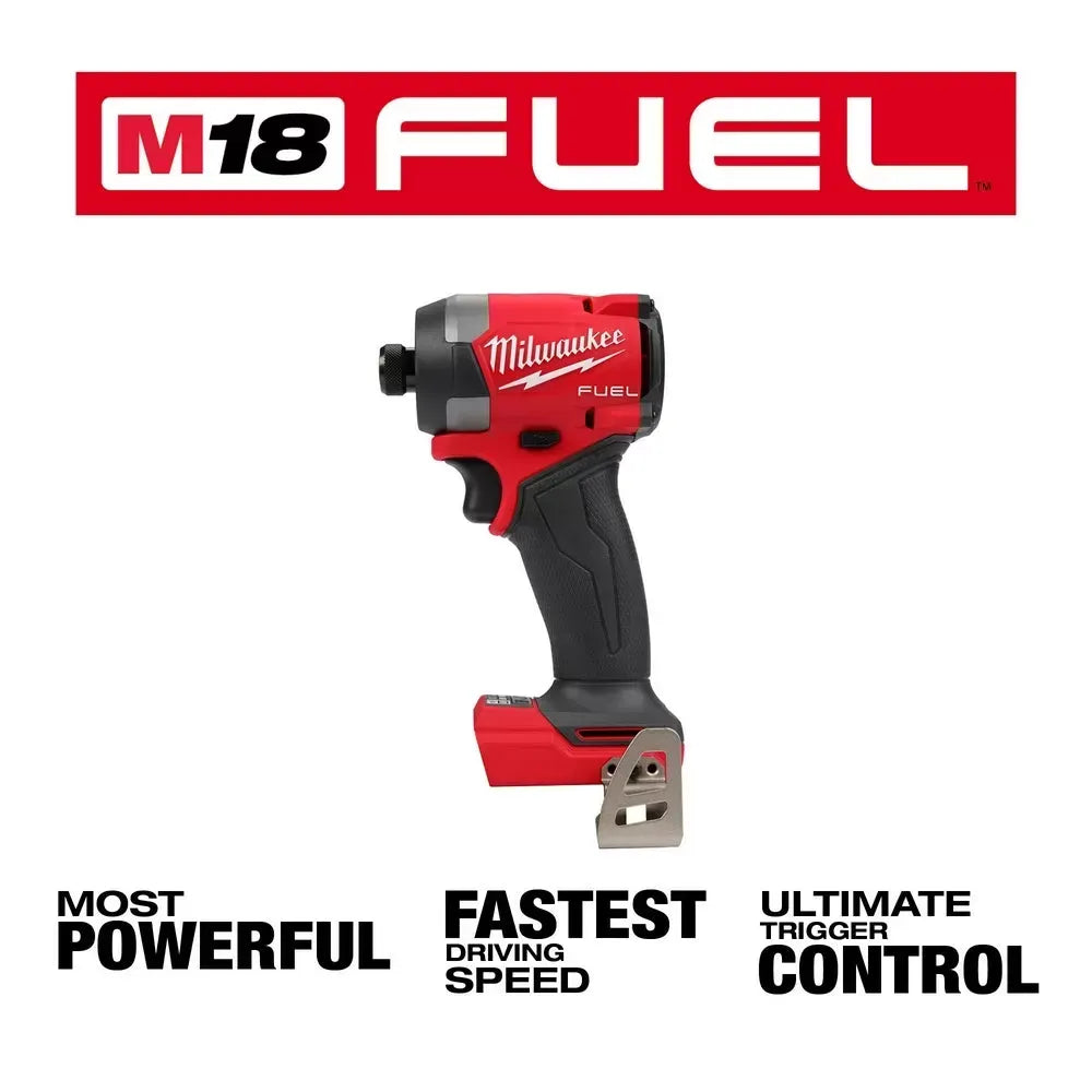 Milwaukee Pre-Sale 2953-20 M18 FUEL 18V 1/4" Hex Cordless Li-Ion Impact Driver -Bare Tool