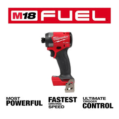 Milwaukee Pre-Sale 2953-20 M18 FUEL 18V 1/4" Hex Cordless Li-Ion Impact Driver -Bare Tool