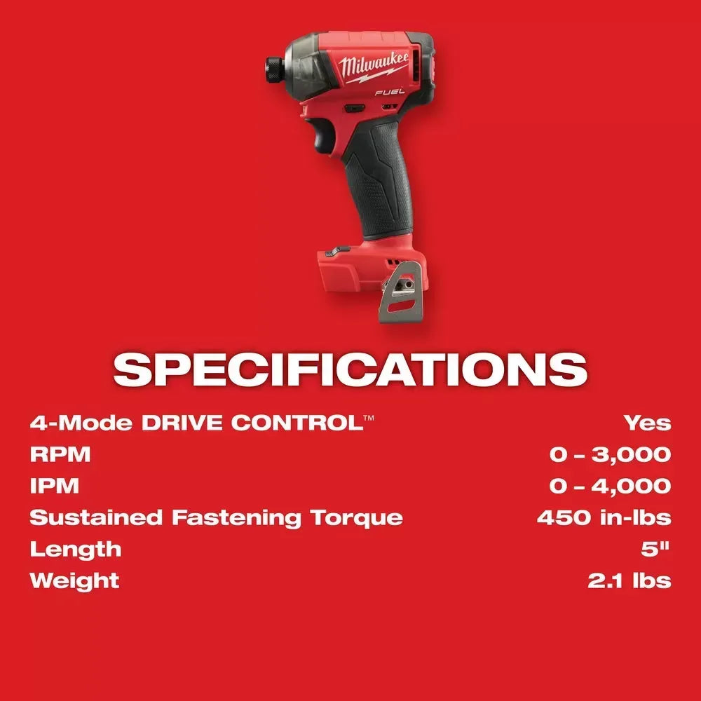 Milwaukee Pre-Sale 2760-20 M18 FUEL 18V 1/4-Inch Surge Hex Hydraulic Driver-Bare Tool