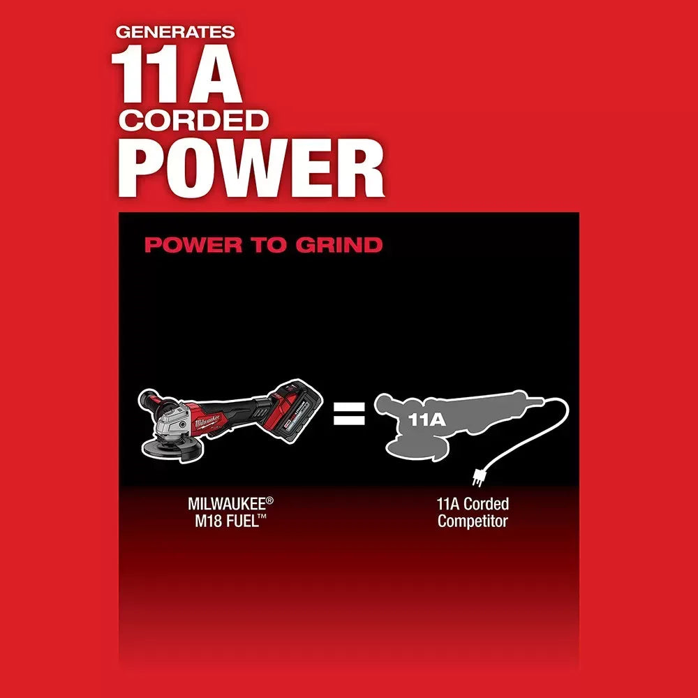 Milwaukee Pre-Sale 2880-20 M18 FUEL 4-1/2" / 5" Grinder Paddle Switch No-Lock - Bare Tool