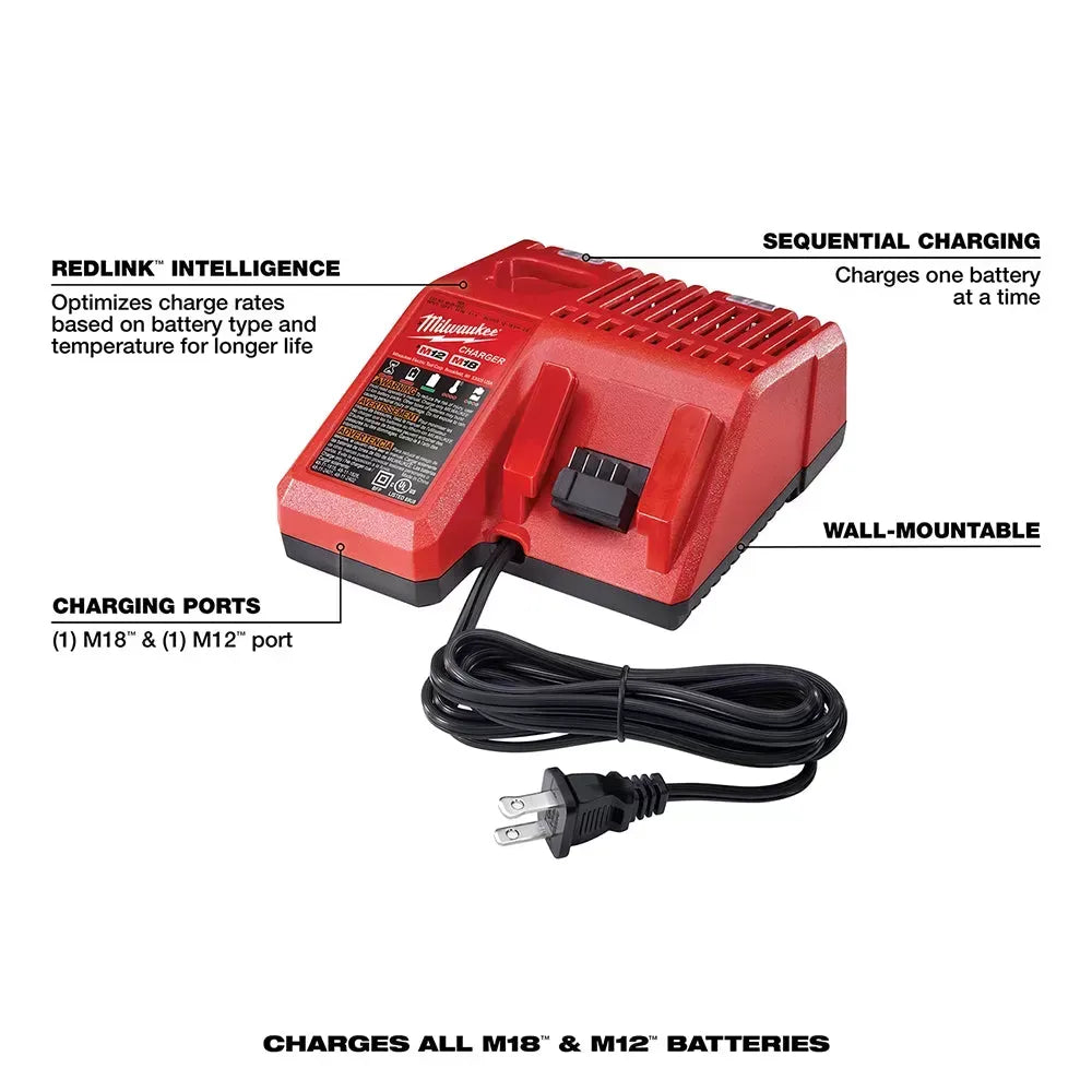 Milwaukee 48-59-1835 M18 18V 3.0Ah REDLITHIUM High Output Compact Starter Kit