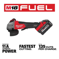 Milwaukee Pre-Sale 2880-22 M18 FUEL 18V 4-1/2" / 5" Grinder Paddle Switch No-Lock Kit