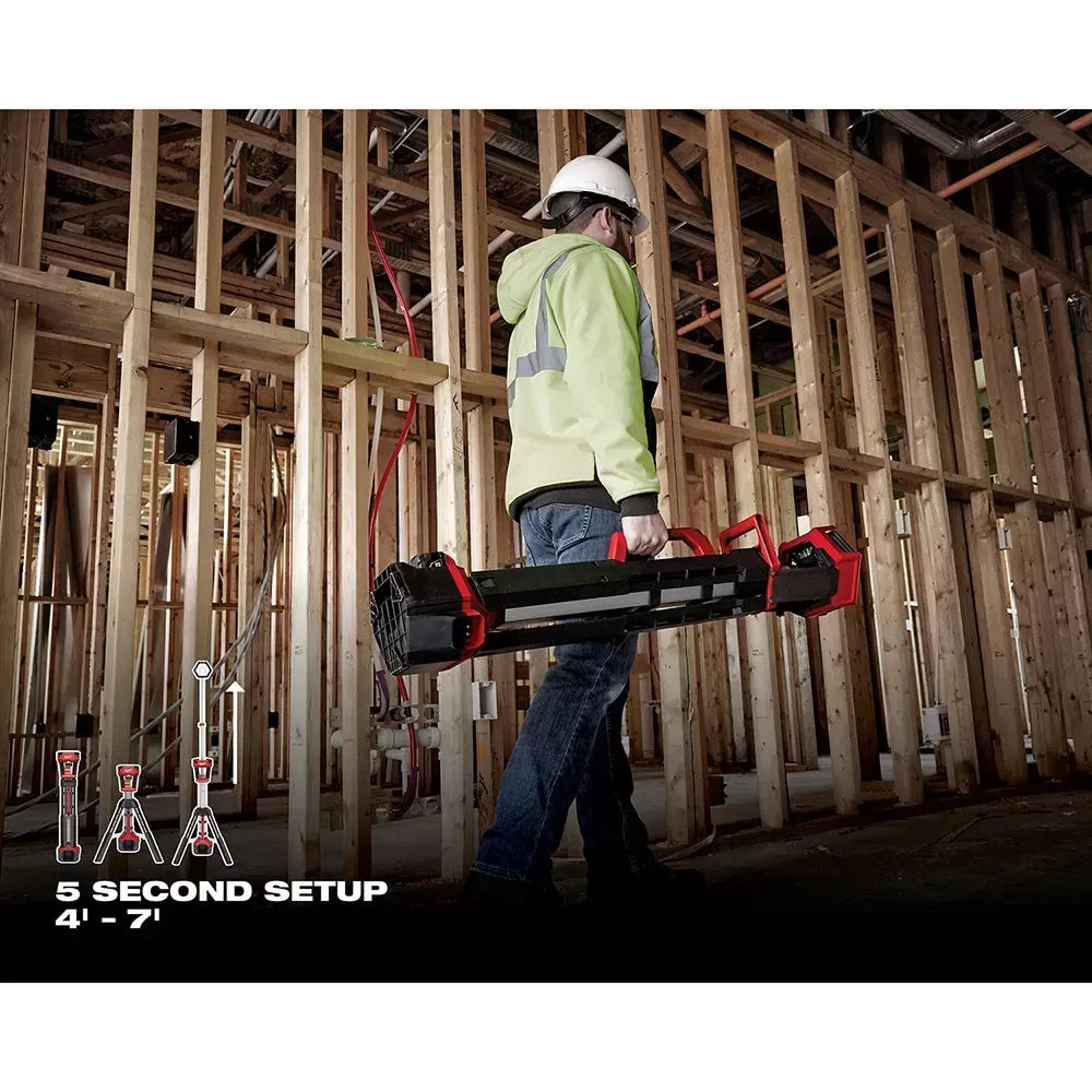 Milwaukee 2131-20 M18 18V Li-Ion ROCKET Dual Power Tower Light - Bare Tool