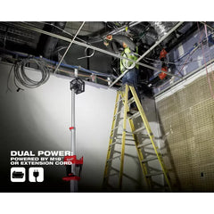 Milwaukee 2131-80 M18 18V ROCKET Dual Power Tower Light - Bare Tool,Recon