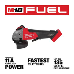 Milwaukee Pre-Sale 2880-21F M18 FUEL 18V 5" Grinder w/ REDLITHIUM Forge XC6.0 Kit
