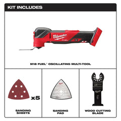 Milwaukee Pre-Sale 2836-20 M18 FUEL 18V Cordless Li-Ion Oscillating Multi-Tool -Bare Tool