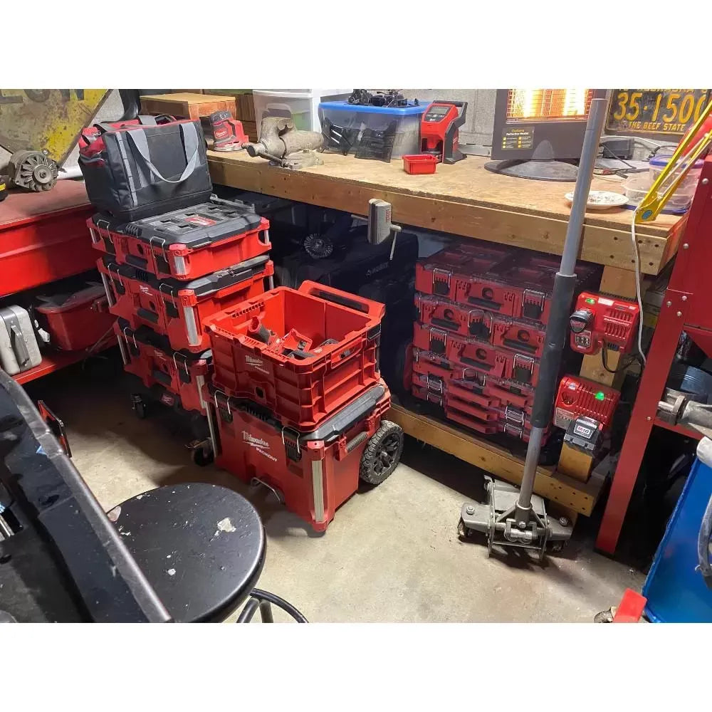 Milwaukee PACKOUT Heavy Duty Polymer Tool Box Combo Kit