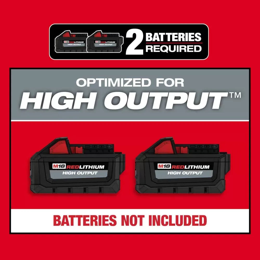 Milwaukee Pre-Sale 2824-20 M18 FUEL 18V 600 CFM Cordless Brushless Dual Battery Blower