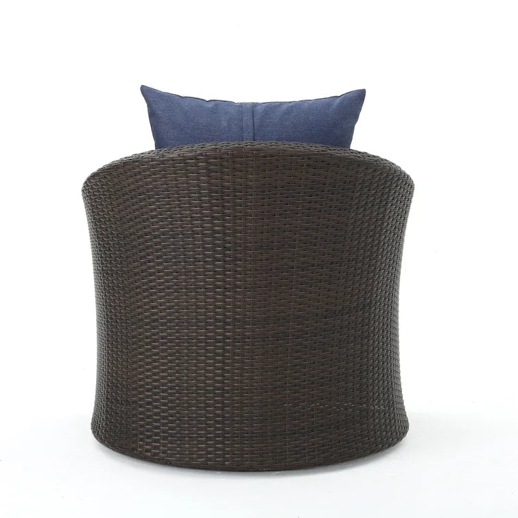 Dierdre Swivel Patio Chair with Cushions