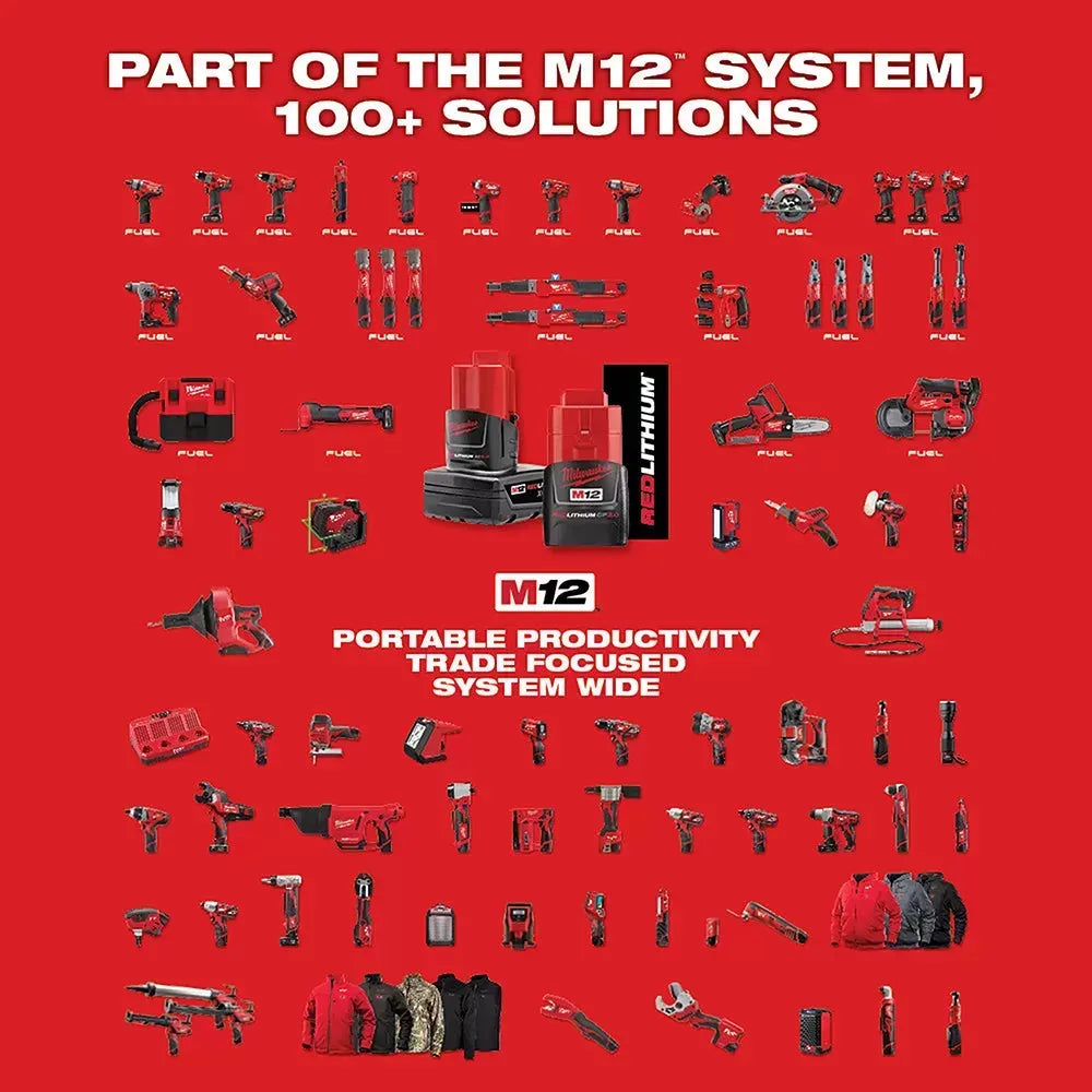 Milwaukee 48-59-1811 M12/M18 Durable Dual Battery Super Charger