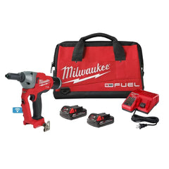 Milwaukee 2660-22CT M18 FUEL 18V 1/4" Li-Ion Blind Rivet Tool Kit w/ ONE-KEY
