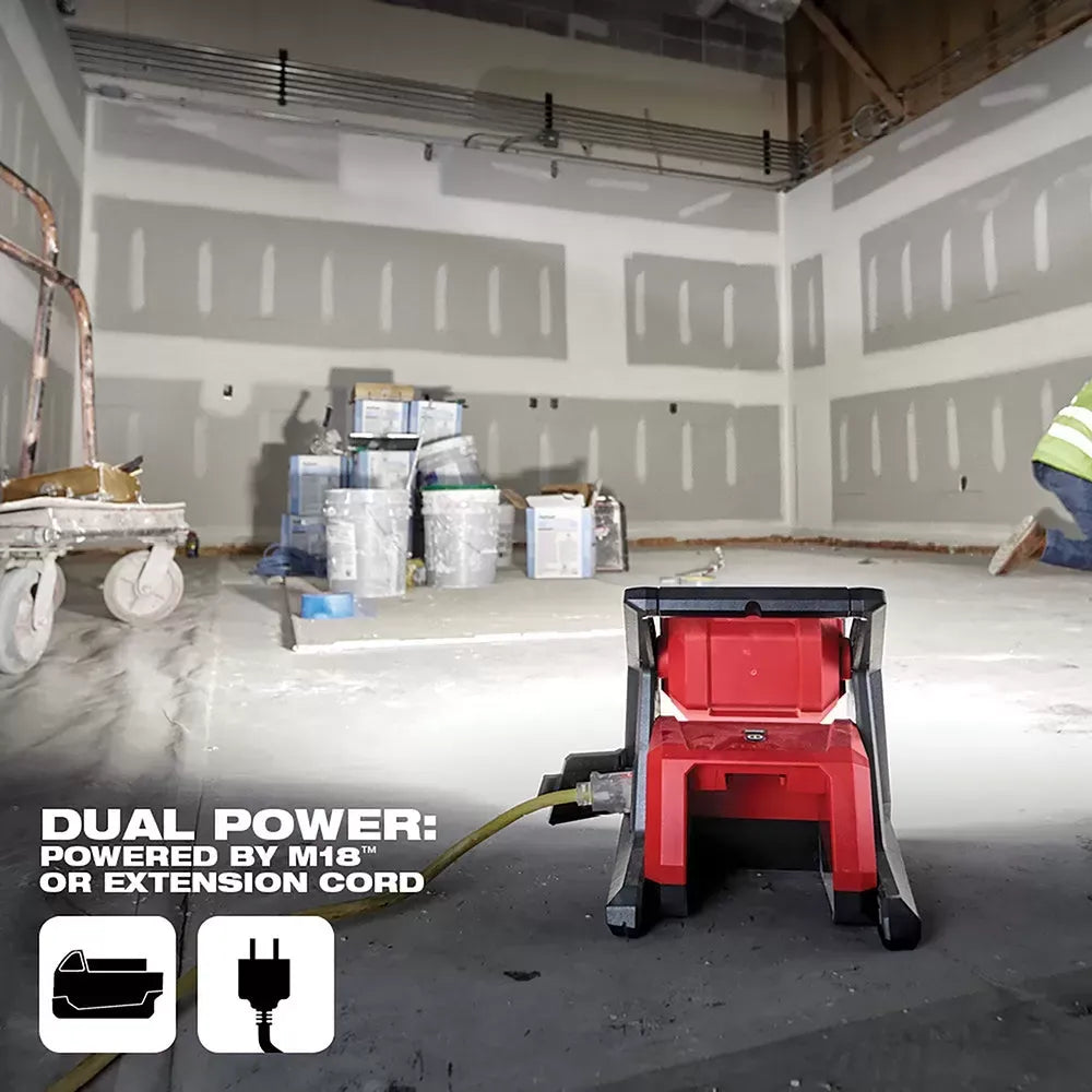 Milwaukee 2366-20 M18 18V ROVER Dual Power Flood Light - Bare Tool