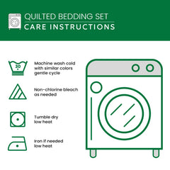 Santa Workshop Magic 3-Piece Quilted Bedding Set NCU0DK2160