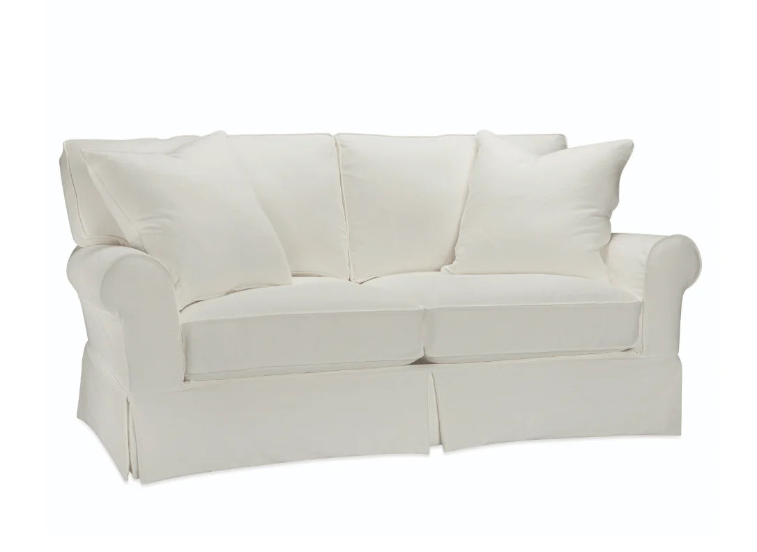Montauk Slipcovered Rolled Arm Sofa