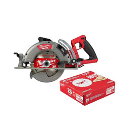 Milwaukee 2830-20SB M18 FUEL 18V 7-1/4" Circular Saw w/ 25 Circular Saw Blades