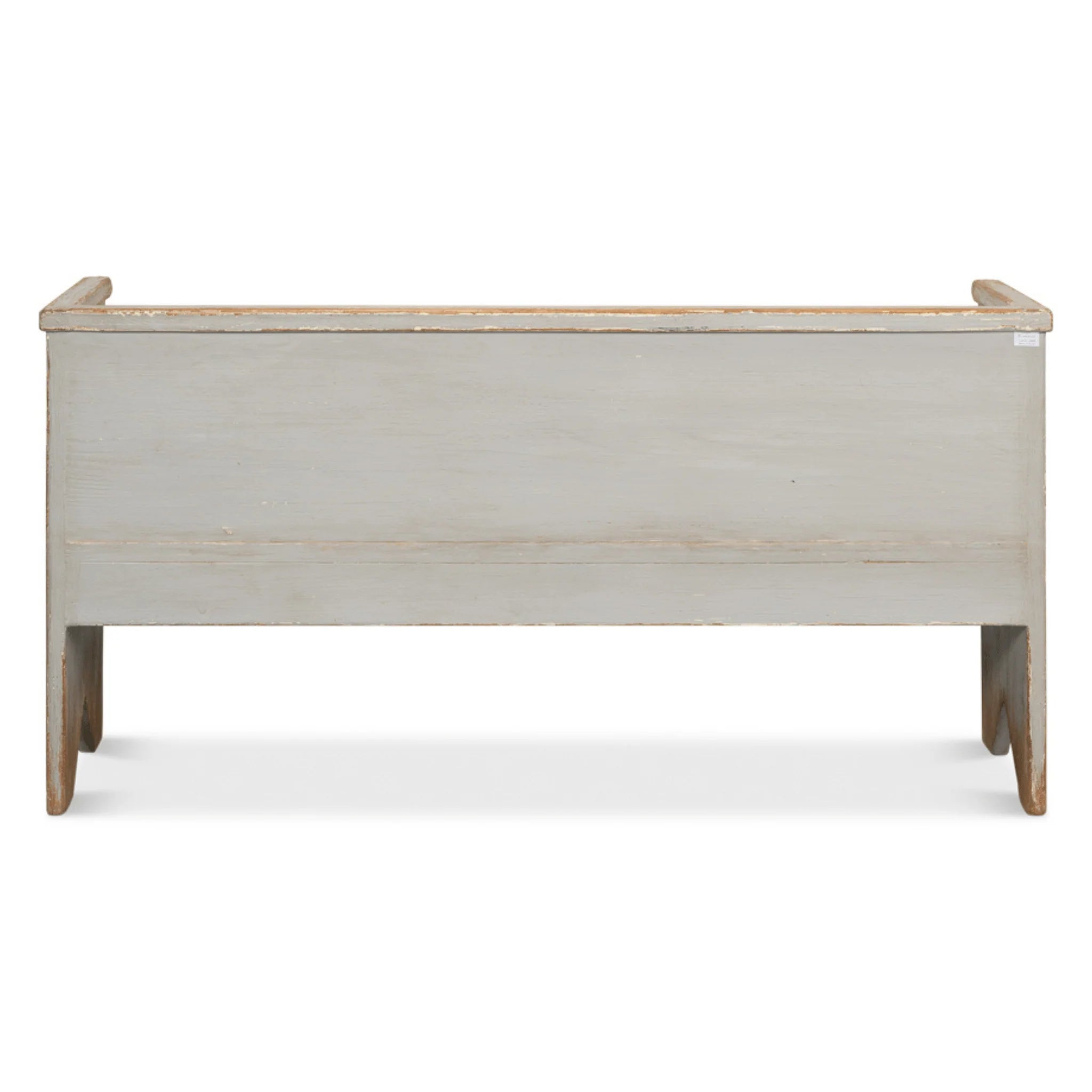 Grey Wash Reclaimed Pine Bench