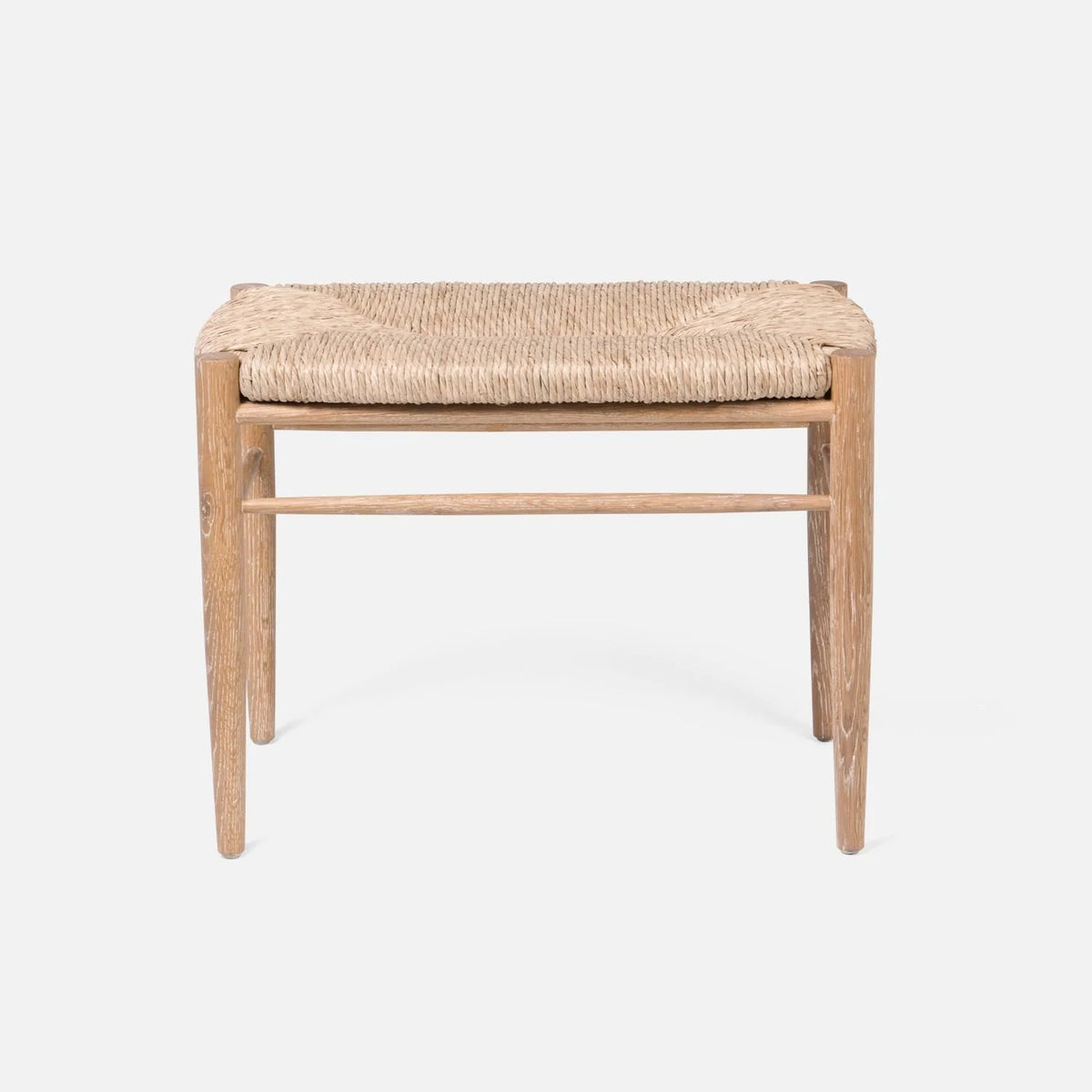 Cutler Natural Woven Oak Bench